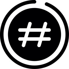 Hashtag Icon