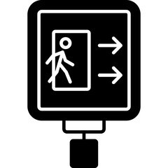 Emergency Exit Icon