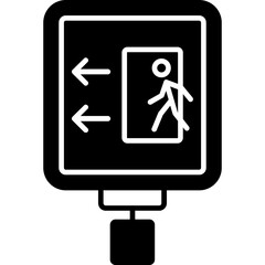 Left Exit Icon
