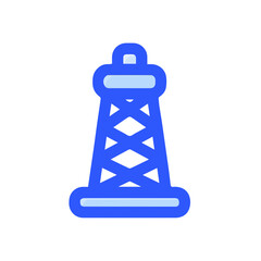 Oil icon symbol vector image Illustration
