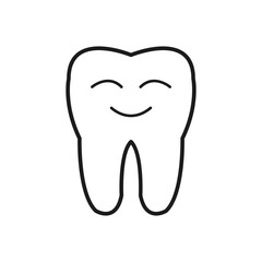 Smiling tooth