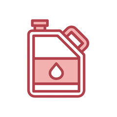 Oil icon symbol vector image Illustration
