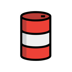 Oil icon symbol vector image Illustration
