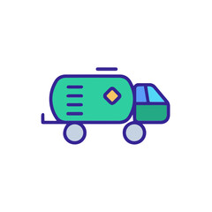 Oil icon symbol vector image Illustration
