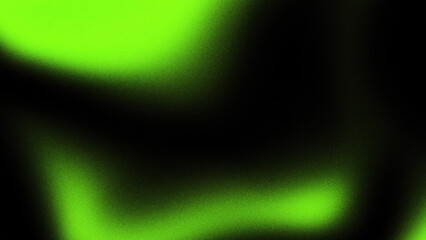 Abstract dark green grainy gradient background, noise texture.backdrop header design element