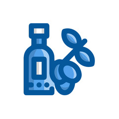 Oil icon symbol vector image Illustration
