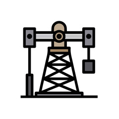 Oil icon symbol vector image Illustration
