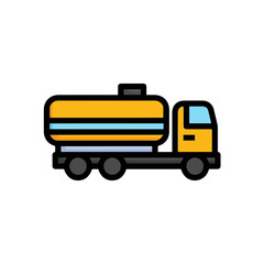 Oil icon symbol vector image Illustration
