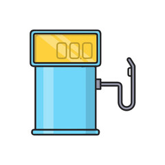 Oil icon symbol vector image Illustration
