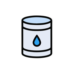 High Quality Oil Icon Symbol Vector Image Illustration for Industry Icons Logo Graphics