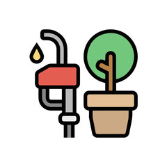 High Quality Oil Icon Symbol Vector Image Illustration for Industry Icons Logo Graphics