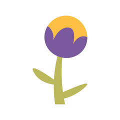 Colorful Floral Abstract Shapes Vector - 15