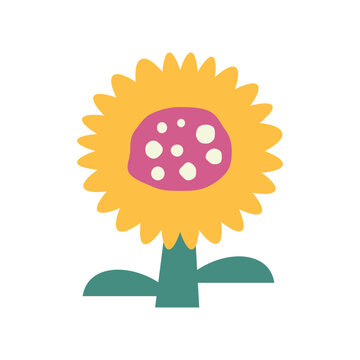 Colorful Floral Abstract Shapes Vector - 19