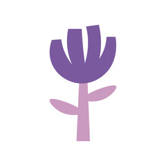 Colorful Floral Abstract Shapes Vector - 02