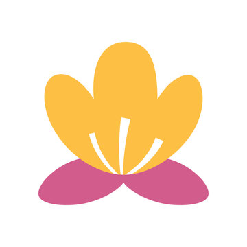 Colorful Floral Abstract Shapes Vector - 03