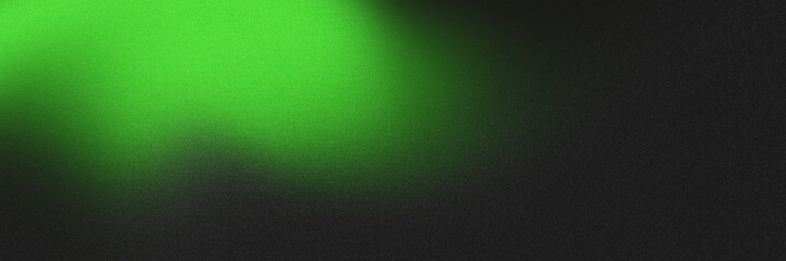 Grainy background with Green gradient shapes and noise texture. Perfect for banner, header, cover, or wallpaper designs