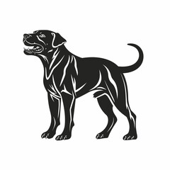 Labrador Retriever Dog vector logo