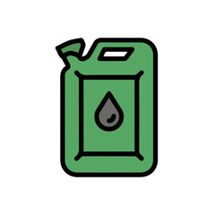 Oil icon symbol vector image Illustration
