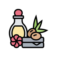 Oil icon symbol vector image Illustration
