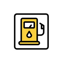 Oil icon symbol vector image Illustration
