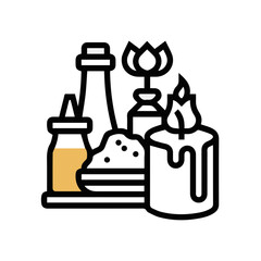 Oil icon symbol vector image Illustration
