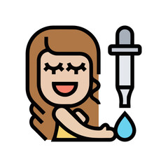 Oil icon symbol vector image Illustration
