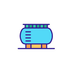 Oil icon symbol vector image Illustration
