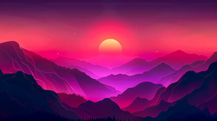 Obraz premium Gradient backgrounds