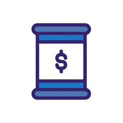 Oil icon symbol vector image Illustration
