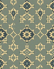 seamless pattern with flowers