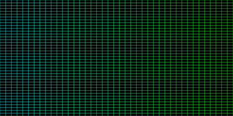 Abstract Geometric colorful grid gradient shape  perspective design line pattern on black background . Vector Illustration.