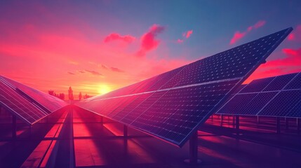 Harnessing clean power from a solar farm a sustainable energy solution in rural areas