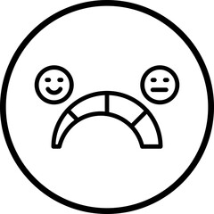 Satisfaction Level Icon Style