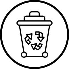 Waste Recovery Icon Style