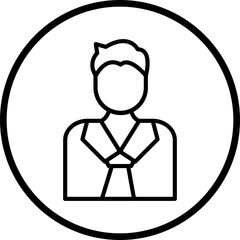 Employee of the Year Icon Style