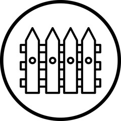 Fence Icon Style