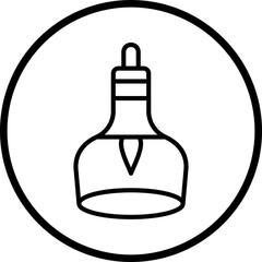 Pendant Light Icon Style © designing ocean