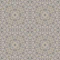 seamless abstract square pattern. texture symmetrical kaleidoscope. background creative
