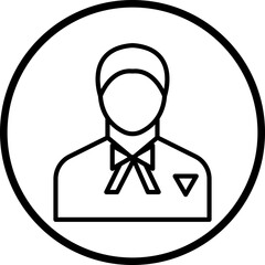 Lawyer Male Icon Style