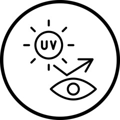 Blue Light Protection Icon Style