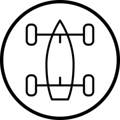 Longboard Icon Style