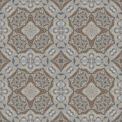 seamless abstract square pattern. texture symmetrical kaleidoscope. background creative