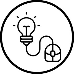 Mouse Idea Icon Style