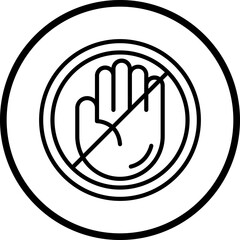 Hand Off Icon Style