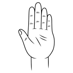 hand icon illustration