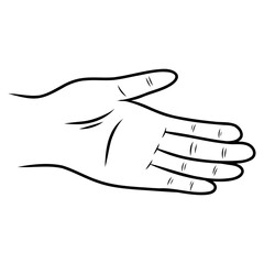 hand gesture icon 
