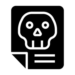 file corrupt Solid icon