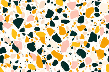 Colorful abstract design with shapes