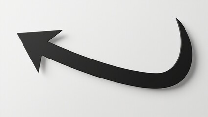 black arrow icon on white background. flat style. arrow icon for your web site design, logo, app, UI. arrow indicated the direction symbol. 