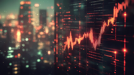 Fototapeta premium Booming Stock Market